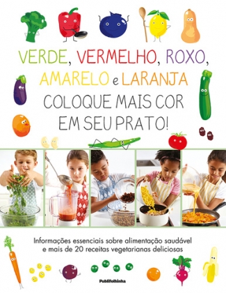 Verde, Vermelho, Roxo, Amarelo e Laranja